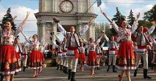 Traditional Moldovan dance